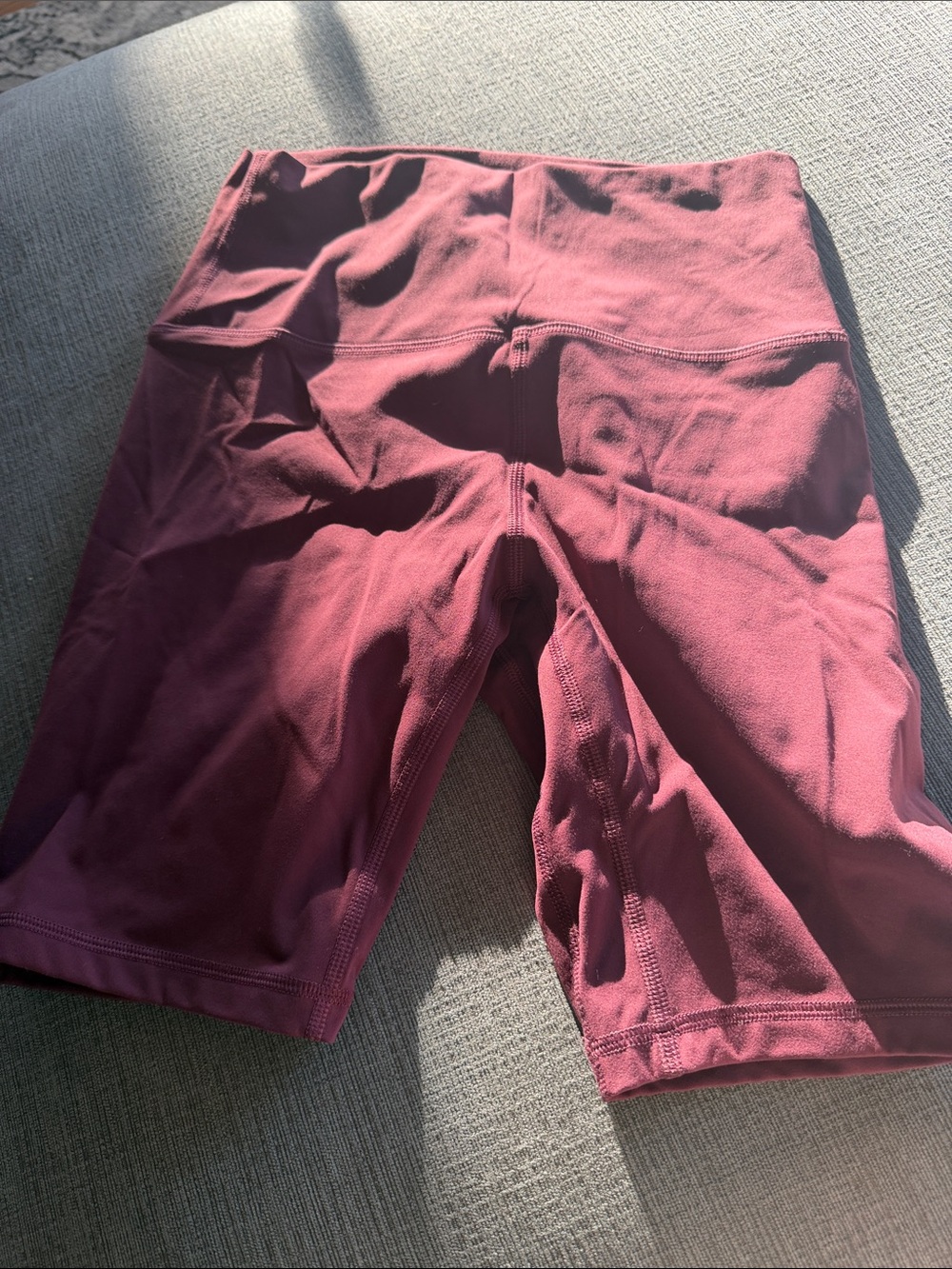 Hawthorne Athletic High-Waist Women’s Bike Shorts in Dusty Rose